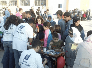 The Operation 7th Day program at Université Saint-Joseph in Lebanon began providing emergency relief following the Israel-Lebanon war in 2006 before expanding into a national scale effort.   