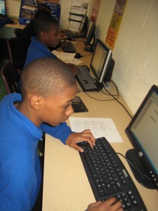 Comer Students Using Computers